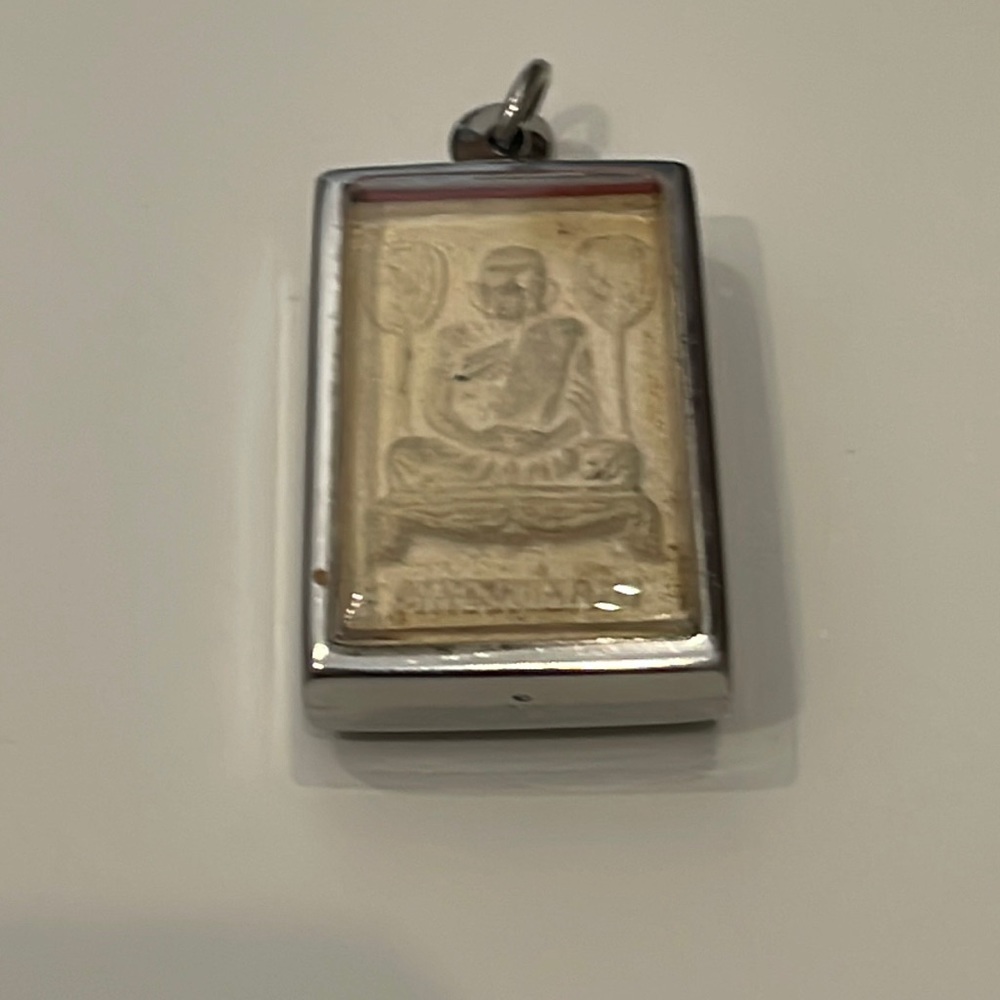 Thai Buddhist Clay Amulet/ Pendant